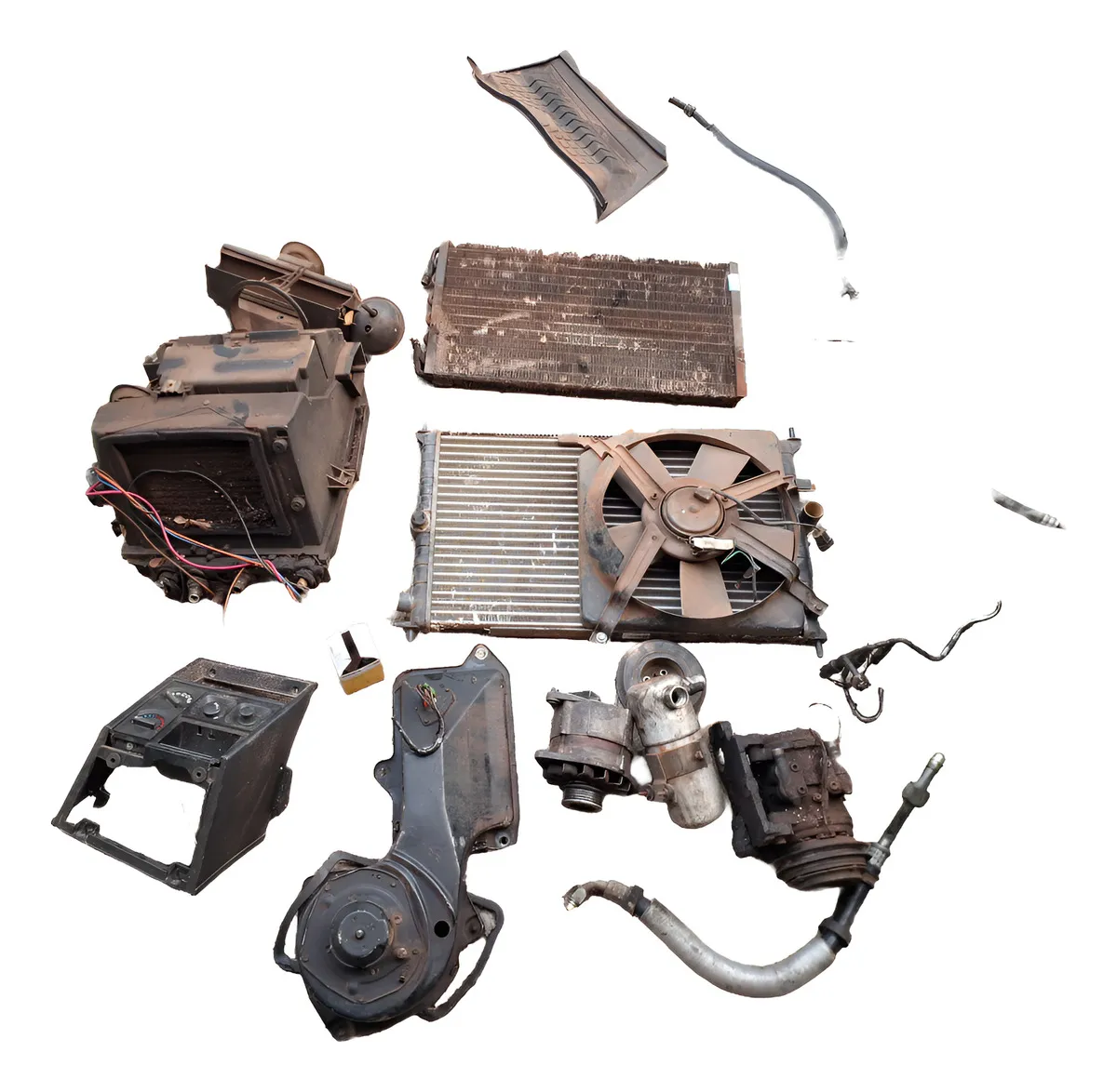 KIT AR CONDICIONADO KADETT IPANEMA 1992 A 1998 COMPLETO